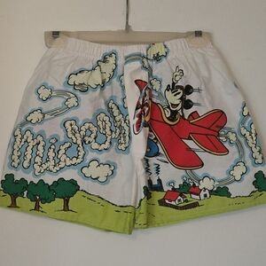 NWOT - Mickey Mouse Boxer Shorts; Gender Neutral Size S; Retro The Disney Store